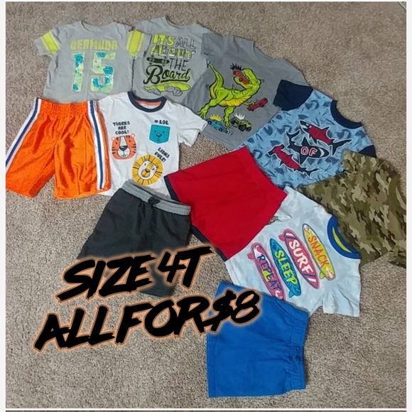 wonder nation Other - ⭐ 11 pcs - 4T Tees & Shorts ⭐